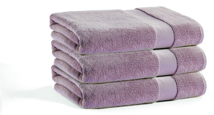 Mijölnir Toalla de Manos Rosa 50x90 cm Algodón y Bambú 550 gr/m² Suave y Absorbente para Baño de Lujo